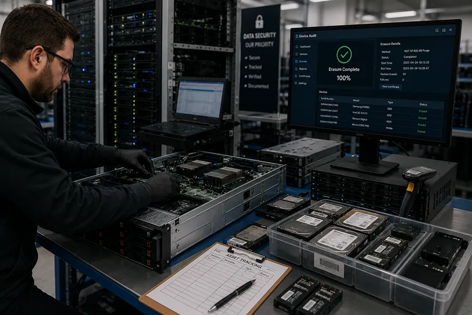 Enterprise rack servers and network equipment